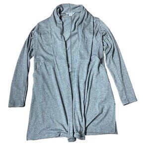 GAIAM Wrap Cardigan Open Longline Sweater Jacket
